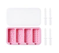 Moule à glace en silicone réutilisable pour bâtonnets de fromage - Moule de cuisine fait à la main pour bébés
