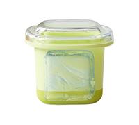 Moule à glace , fabricant de moules à glaçons en cube - Grands plateaux carrés de seau avec couvercle | Gadget de cuisine, rangement empilable, stockage du congélateur, accessoires de lit