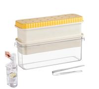 Moule à glace - Moule à glace avec récipient hermétique - accessoires de cuisine en silicone pour cocktail tequila vodka boissons froides et non alcoolisées