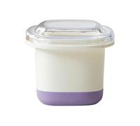 Moule À Glace - Plastique PP 7,1 Cm, Grand Plateau Carré, Récipient Avec Couvercle | Refroidisseur De Cocktail, Whisky, Bourbon, Portions De Nourriture Pour Bébé, Congélateur, Stockage, Gadget