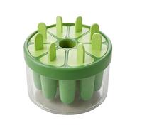 Moule à glace réutilisable à 8 cavités pour glaces sur bâtonnets - pour camping, pique-nique, fêtes en plein air, jardin, barbecue, cuisine, maison