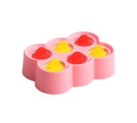 Moule à glace réutilisable démoulage facile Pratique tenir for les enfants Facile nettoyer Peut être démonté(A)