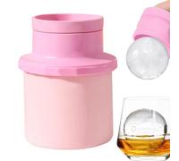 Moule À Glace Rond - Tasse De Congélateur En Silicone 2 En 1, Bac À Glace À Dégagement Facile | Récipient De Refroidissement Réutilisable Pour Camping En Plein Air, Fête De Pique-nique, Réunions De Fa