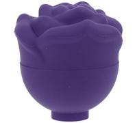 Moule à Glace Visage Rose en Silicone Alimentaire Portable | Pourpre, Format Compact, Soulage Yeux et Gonflement, Aide Après Soleil pour Filles