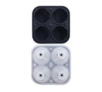 Moule à glaçons 3D en silicone de qualité alimentaire - Accessoire de boisson - Ustensile de cuisine pratique - Moule de baseball