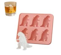 Moule à glaçons 3D Monster Movies, moules à glaçons en silicone souple de qualité alimentaire, bourbon, whisky, brandy et cadeaux pour homme, joli plateau noir