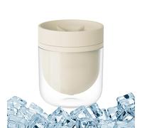 Moule à glaçons - 6,9 cm - Convient à un usage alimentaire - Démoulage facile - Pour congélateur, whisky, cocktail, bourbon, bière, jus, café, boissons, maison, cuisine, bar