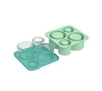 Moule À Glaçons, Compatible Avec Stanley, Gobelet 20 Oz, 30 Oz, 40 Oz, Bac À Glaçons Cylindrique En Silicone Avec Couvercle, Moule À Glaçons For Garder Les Boissons Au Frais(Green 1pcs)