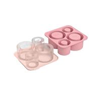 Moule À Glaçons, Compatible Avec Stanley, Gobelet 20 Oz, 30 Oz, 40 Oz, Bac À Glaçons Cylindrique En Silicone Avec Couvercle, Moule À Glaçons For Garder Les Boissons Au Frais(Pink 1pcs)