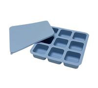 Moule à Glaçons | Conteneur Réutilisable En Silicone À 9 Cavités Avec Couvercle,Moule à Glaçons Carré | Pour Whisky Café Cuisine Fêtes Boisson Nourriture Bar Camping Chocolat