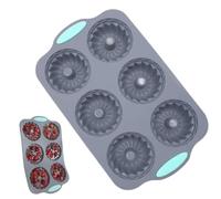Moule à glaçons couronne Outil créatif antiadhésif flexible en silicone 6 | Bac à Glaçons Festif et Moule à Chocolat Cuisson Cocktail whisky boissons savon cake bonbons dessert douceurs ma