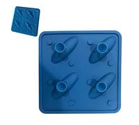 Moule à glaçons Cube | Démoulage facile requin qualité alimentaire | Moule à glaçons silicone animal mignon - pour Maison Cuisine Appartement Bar Congélateur Bourbon Cocktail Bière Jus Café