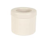 Moule à glaçons cubes 60 cavités en polypropylène et silicone beige