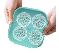 Moule À Glaçons De Golf | Silicone À Démoulage Facile 4 Formes De Golf Pour Congélateur Souple,Plateau À Glaçons En Silicone,Pour Cocktails Tequila Vodka Jus Fruit Gelée