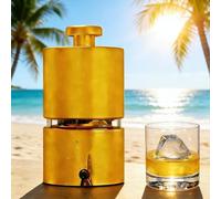 Moule à glaçons en aluminium en forme de palet de hockey, machine à glaçons sphériques, moulage rapide en 2-3 minutes, moule à glaçons de 50/55/60/70 mm, En fête/journée DiamondShape-70mm