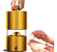 Moule à glaçons en aluminium pour une glace rapide, fait des boules de glace plus dures et plus lentes en 40 à 60 secondes, parfait pour refroidir les cocktails et le whisky à la maison