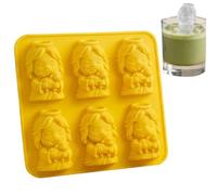 Moule à glaçons en cube,6 cavités antiadhésives mignonnes à thème religieux | Plateau en silicone pour glaçons whisky | Pour congélateur cocktail bourbon boisson jus bonbons chocolats fêtes