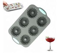 Moule à glaçons en forme de couronne, moule à glaçons en silicone forme de couronne Noël, moules glaçonss silicone pour les fêtes, moule mini-gâteaux et mini-bundles faire soi-même