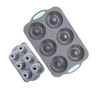 Moule à glaçons en forme de cube | 6 cavités faciles à démouler, moule en silicone pour congélateur, chocolat, gâteau, dessert, pâtisserie, whisky, cocktail, bourbon, boissons