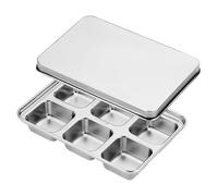 Moule À Glaçons En Forme De Cube,Moule à glaçons cubes - Moule bloc glaçons réutilisable en acier inoxydable pour Café Boissons Alimentation bébé Maison Cuisine Restaurant Voyage Camping