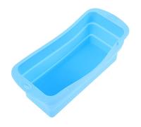 Moule à Glaçons en Silicone 600ml, Grand Bac Bleu Réutilisable | Accessoire Compact, Usage la Cuisine et Activités Extérieures, Grosse Capacité 600ml, Format Portable