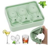Moule à glaçons en silicone avec couvercle, réutilisable, pour boissons glacées, convient pour les cocktails de bar, le whisky, les boissons froides, le thé, le café