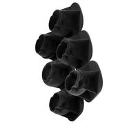 Moule à glaçons en silicone efficace en forme de crâne pour boissons, desserts, décorations de fête, passe au micro-ondes, nettoyage rapide, libération facile