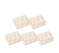 Moule À Glaçons En Silicone Réutilisable En Forme De Plug Anal, Idéal For Les Jus De Fruits(Beige 5PCS)
