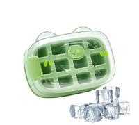 Moule à glaçons - Fabricant de communiqué de presse - Bac vertical en silicone - Gobelet de congélation portable - Pour la maison, la cuisine, la famille, les voyages - Avec empilable - Ne se renverse