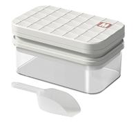 Moule à Glaçons - Moule à Blocs De Glace 56 Cases Pour Congélateur Avec Pelle - Grande Capacité Pour Préparer Des Cubes Glacés Pour Tequila Vodka Whiskey Et Boissons