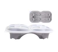 Moule à glaçons - Moules à blocs de glace en silicone - Accessoires tender, Forme de chaussure, Facile à démouler, Rangement au congélateur, Gadgets de cuisine pour Whisky, Refroidissement et boissons