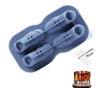 Moule à glaçons - Moules à blocs de glace en silicone - Accessoires tender, Forme de chaussure, Facile à démouler, Rangement au congélateur, Gadgets de cuisine pour Whisky, Refroidissement et boissons