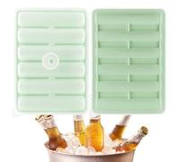 Moule à glaçons pour whisky, longue barre facile à démouler, bac à glaçons avec entonnoir | Camping Whisky dégustation cocktail fabrication de cuisine, maison, bar, fête, boisson, fête de mariage