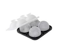Moule À Glaçons Rond,Silicone Rond De 5,6 Cm Format Balle De Tennis - Grand Moule À Sphères Glacées | Pour Cocktail Bourbon Jus Café Eau Boisson Maison Cuisine Restaurant Fête Camping