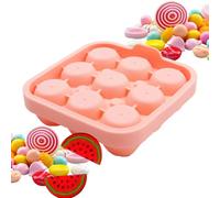 Moule À Glaçons Rose,Plateau Flexible Réutilisable Alimentaire En Forme De Rose,Moule à boules de glace pour whisky - pour Cocktails, Whisky, Boissons, Thé, Cuisine, Fêtes, Camping, Chocolat, Bonbons,