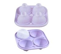 Moule À Glaçons Sphériques Silicone Refroidissement Whisky Bourbon Vin