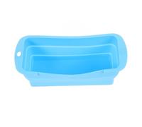 Moule à Gros Glaçons en Silicone 600ml, Bac Réutilisable Bleu | Grosse Capacité 600ml, Design Compact et Portable, Usage la Cuisine et Activités Extérieures