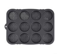 Moule à hamburger en silicone avec 12 cavités pour une cuisson homogène des petits pains et du pain
