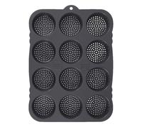 Moule À Hamburger - Moule Antiadhésif 12 Cavités, Outil De Cuisson Pour Gâteaux, Muffins Au Chocolat, Petits Hamburger, | Moules De Cuisine Pour Pâtisseries, Desserts Et