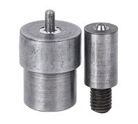 Moule à œillets à pression manuelle poinçon à œillets moule à boucle à pression d' DIY outil d'installation manuel ensemble de poinçons à œillets poinçon à œillets moule à œillets en ac