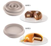 Moule à inserts rond 3 diamètres Silikomart