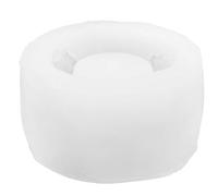 Moule à Jardinière en Silicone Blanc pour Diy, Fleur Pot Décoratif