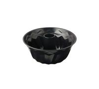 Dr Oetker 1441 Moule à Kougelhopf, Moule à gâteau, Kougelhopf, Moule à kouglof, Acier inoxydable, Revêtement antiadhésif, Noir, 22 cm