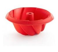 Moule À Kougelhopf Rouge En Silicone