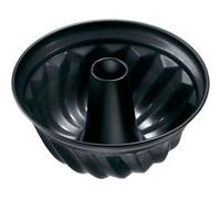 Zenker 6527 Moule à kouglof, moule à kougelhopf, moule à brioche, moule à gâteau, Acier, Noir, 25 x 25 x 11,5 cm