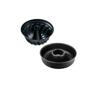 Moule a kouglofs et moule a savarin - ZENKER - Black Metallic - 25 et 28 cm