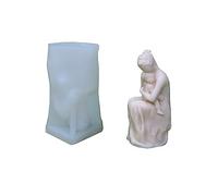 Moule à la main - Outil de fabrication de savon - Texture en silicone pour savon - Mère tenant un enfant - Moules en silicone uniques