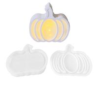 Moule à l'artisanat, paire de moules pour coulée saison d'automne, création de lampes atmosphère décoration Halloween pour et adultes débutant maison intérieure extérieure anniversaire mariage