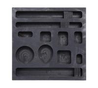 Moule à lingot de coulée à 11 trous pour le raffinage de font Moules à lingots de fonderie affinage des métaux déchets de barres moules de fonderie de fusion des métaux