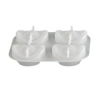 Moule à lingots en silicone à 4 cavités - Utilisations multiples : lingot et résine